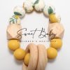 Mustard Chrysanthemum Teether