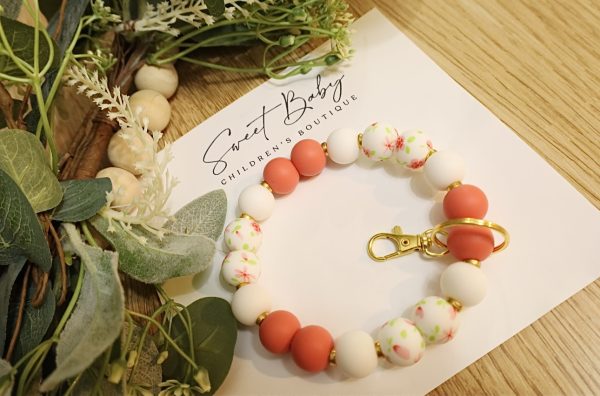 Spring Floral Wristlet