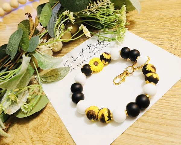 Sunflower Wristlet- Style 2
